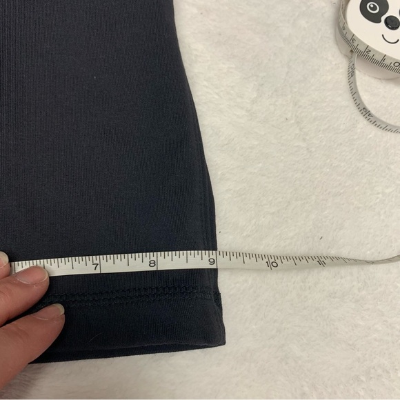 Nike Dri-fit black athletic pants size M white swoosh on front - Picture 4 of 8